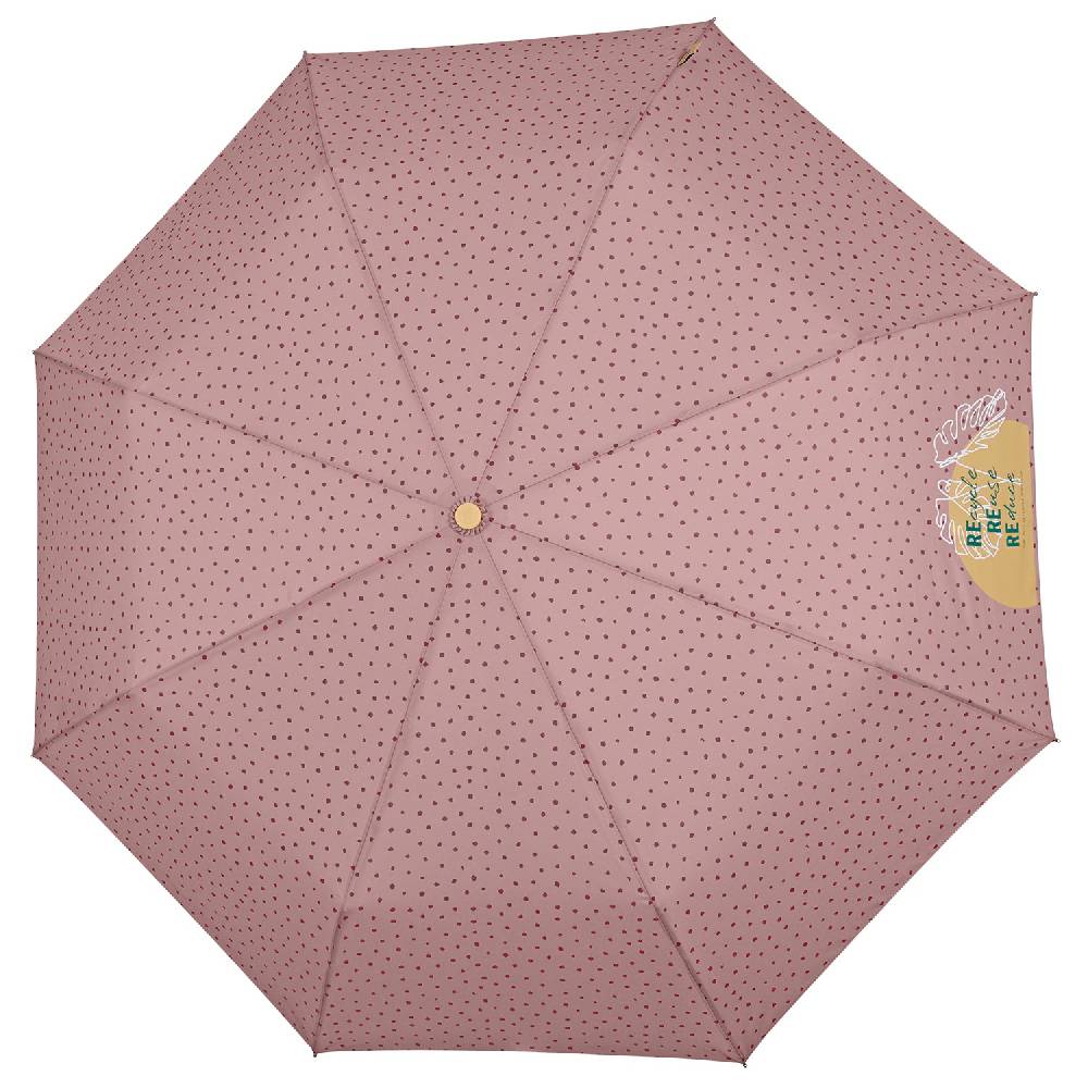Perletti Ombrello Green Eco Friendly Manuale a Pois In Linea