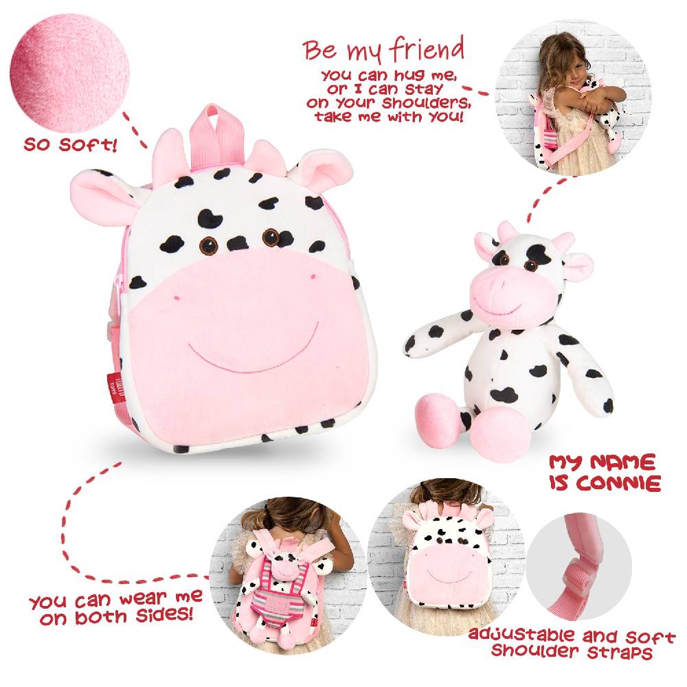 Perletti Zainetto Reversibile con Peluche Affare Del Giorno