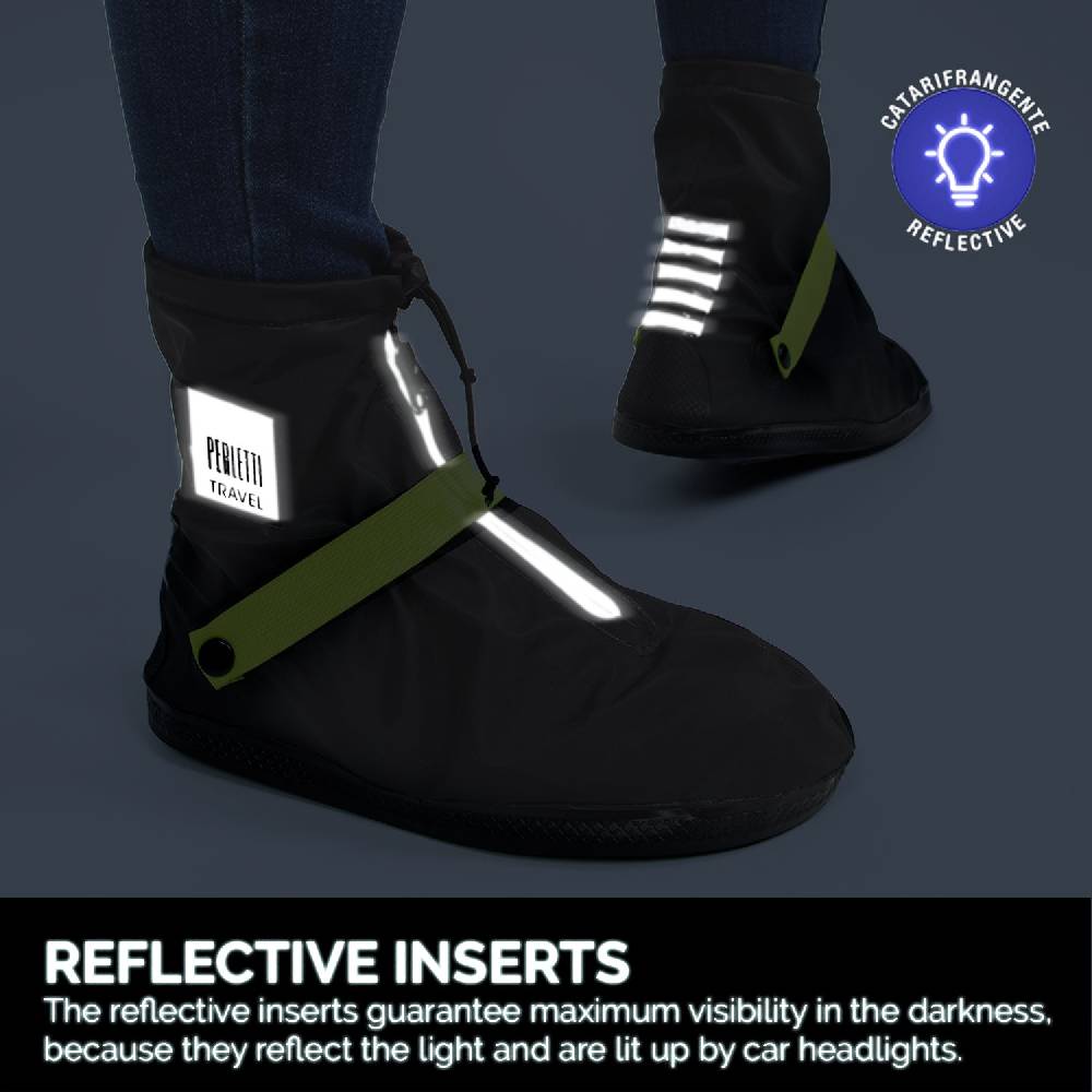 Perletti Copriscarpe Bassi Neri Sconto