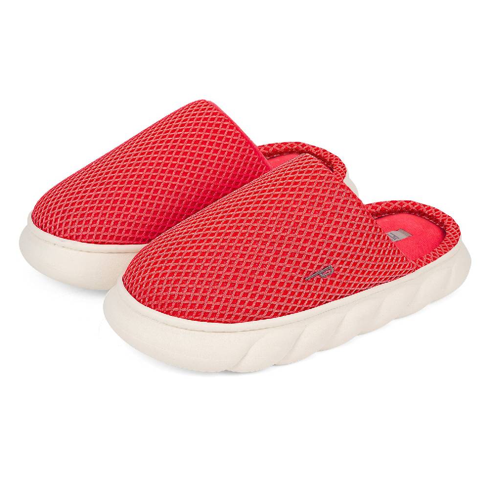Perletti Pantofole a Rete con Suola Platform Moda
