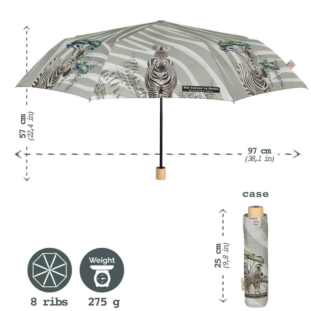 Perletti Ombrello Green Mini Safari Shopping Online