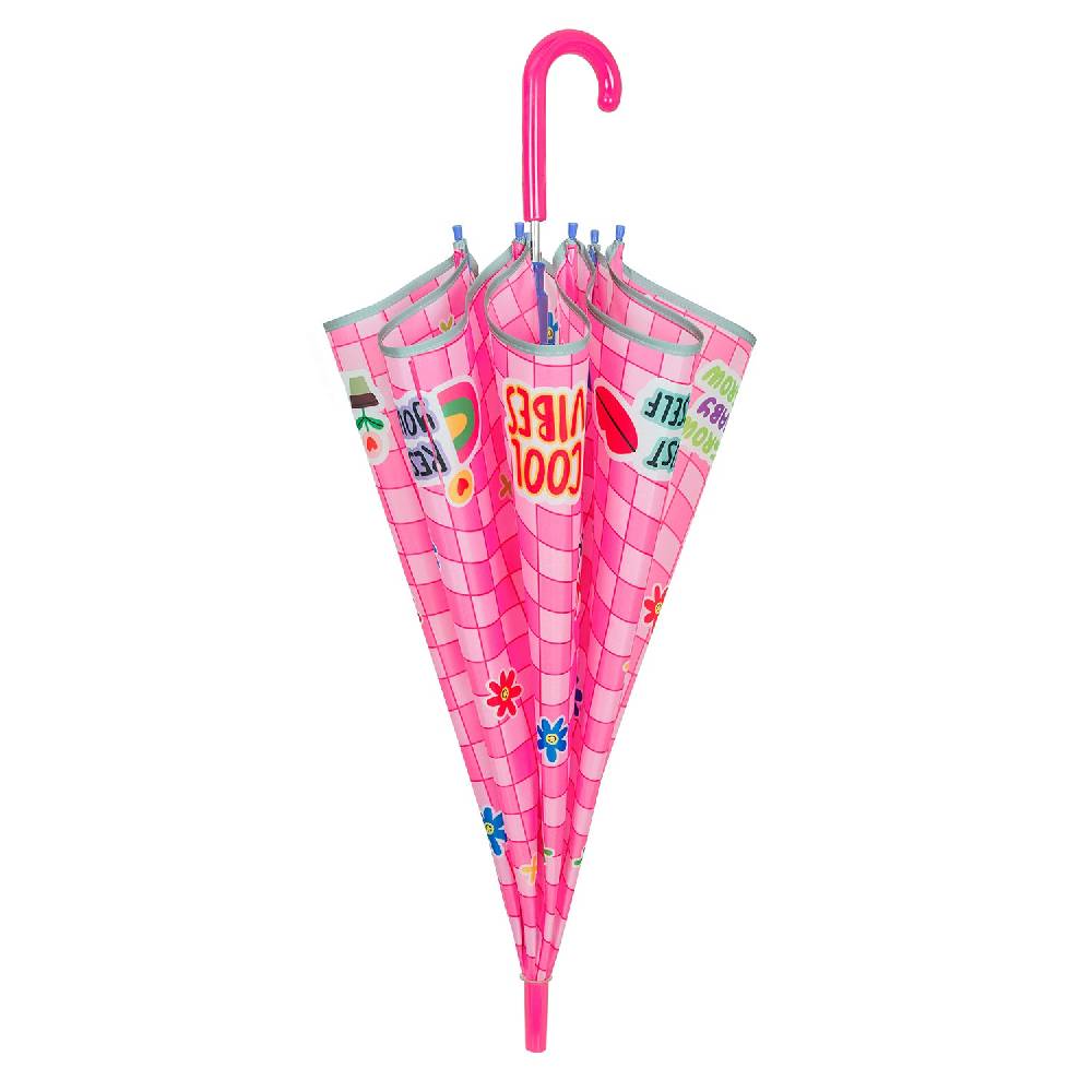 Perletti Ombrello Cool Vibes Rosa Automatico Offerta