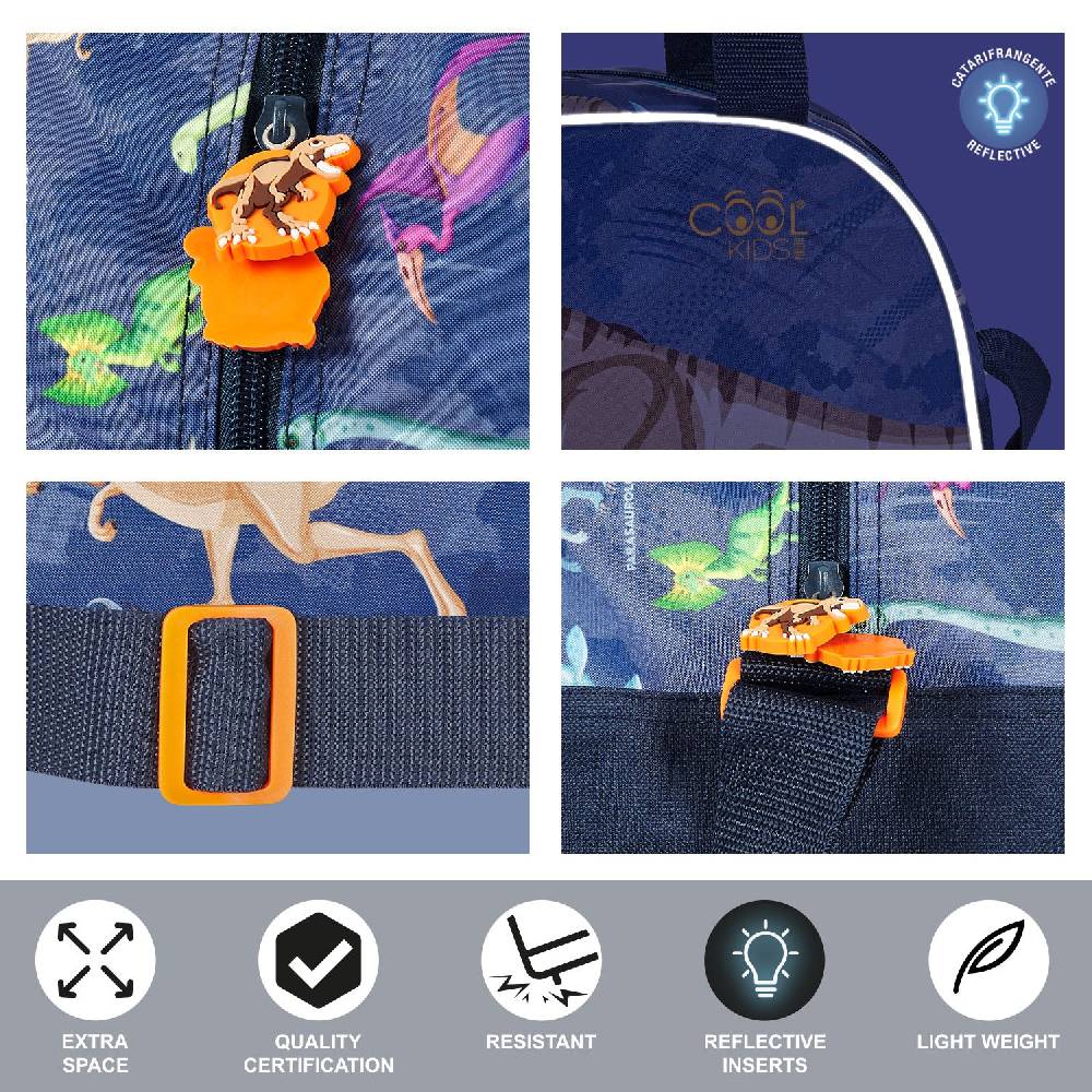 Perletti Borsa Sport Dinosauro Negozio
