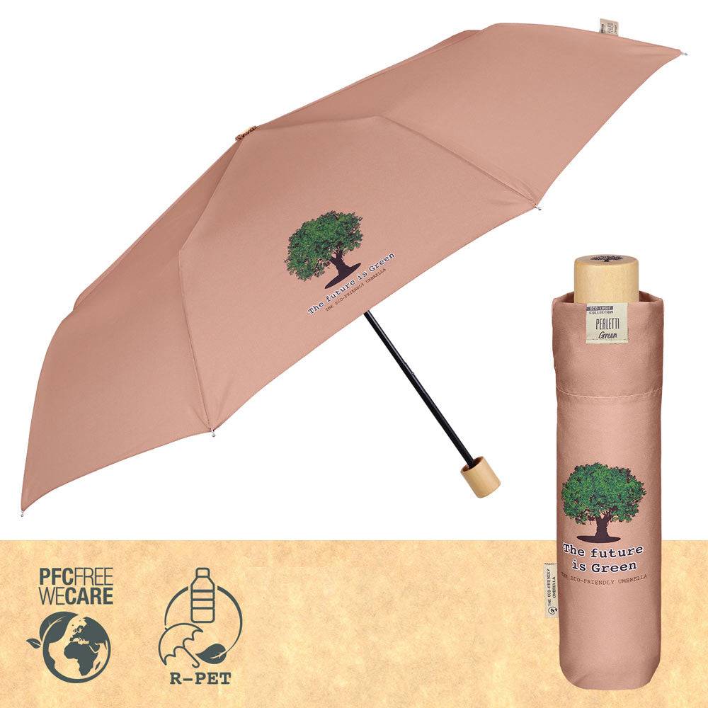 Perletti Ombrello Green Mini Tinta Unita Shopping Online