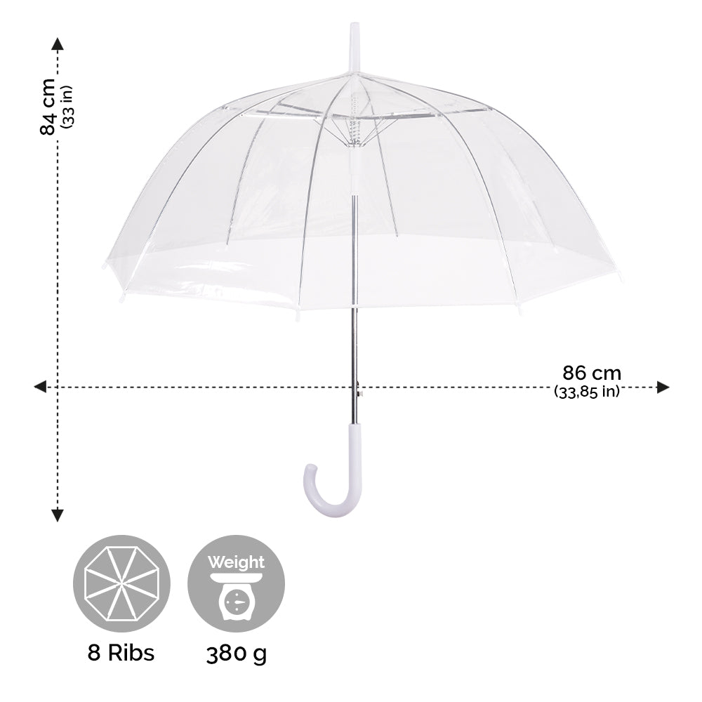 Perletti Ombrello Trasparente Sposa Novità