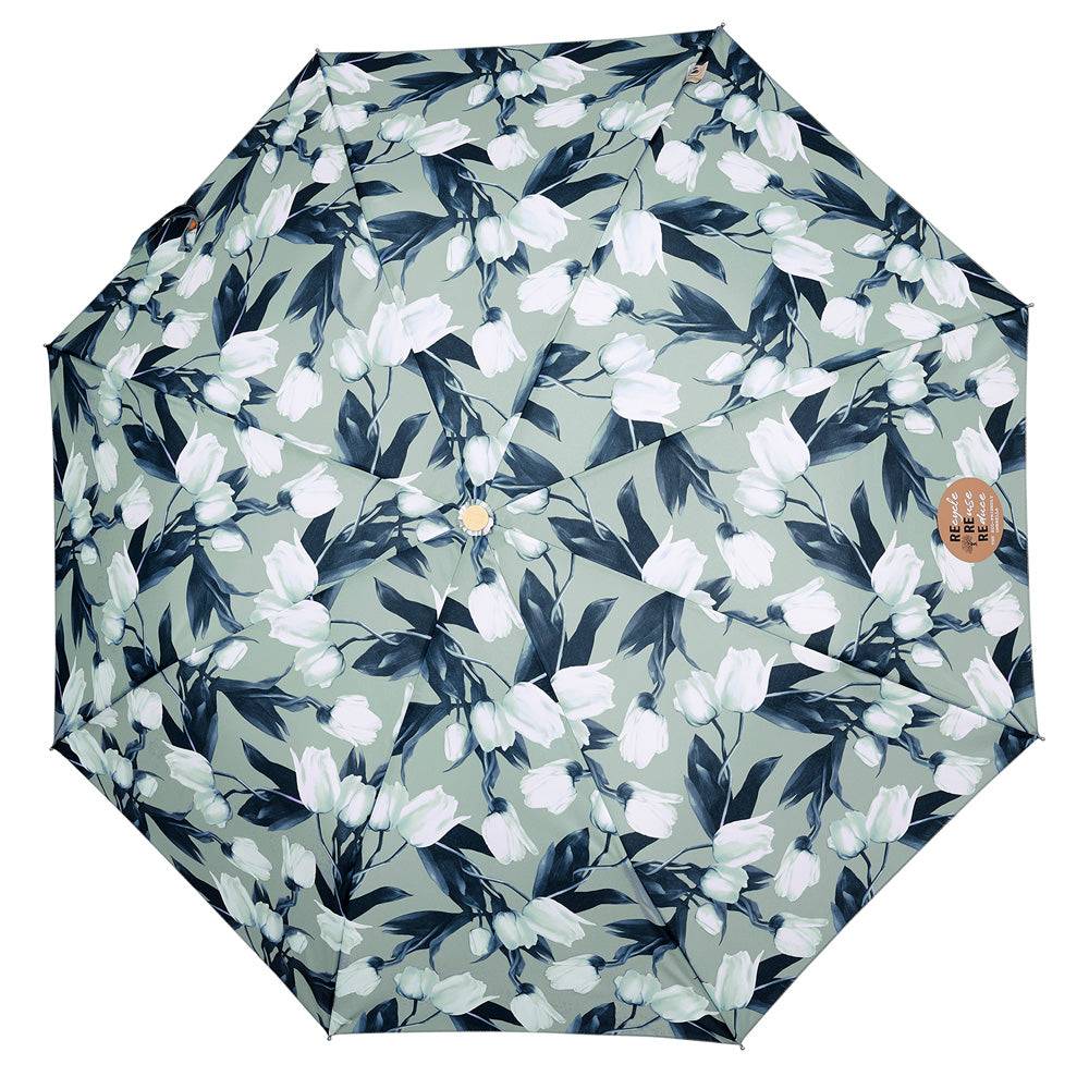 Perletti Ombrello Green Pieghevole Tulipani Outlet