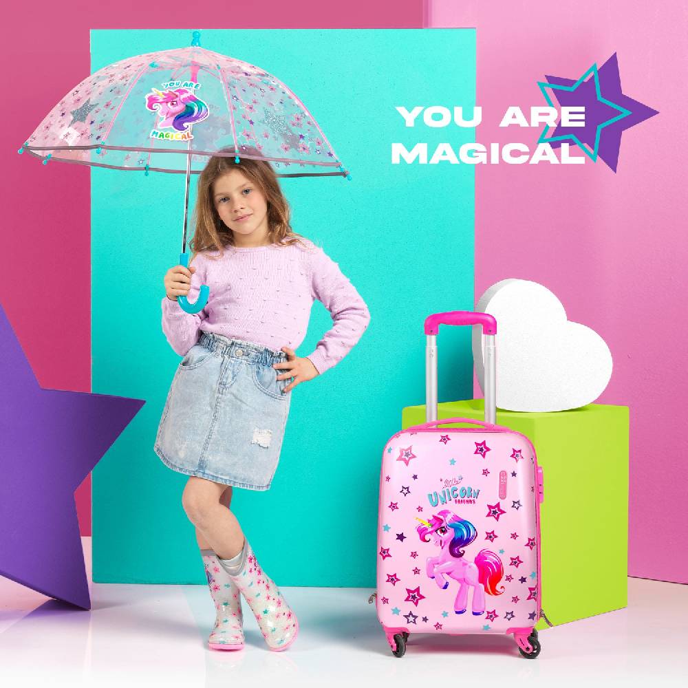 Perletti Valigia Unicorno Moda