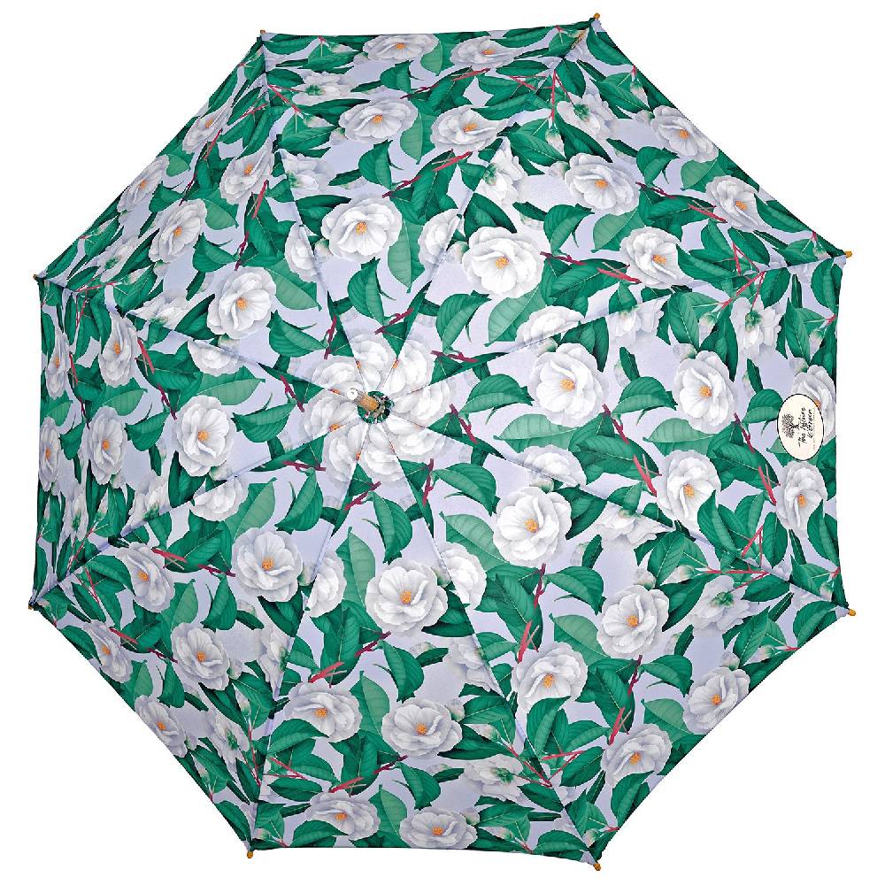 Perletti Ombrello Green Lungo Camelie Promozione