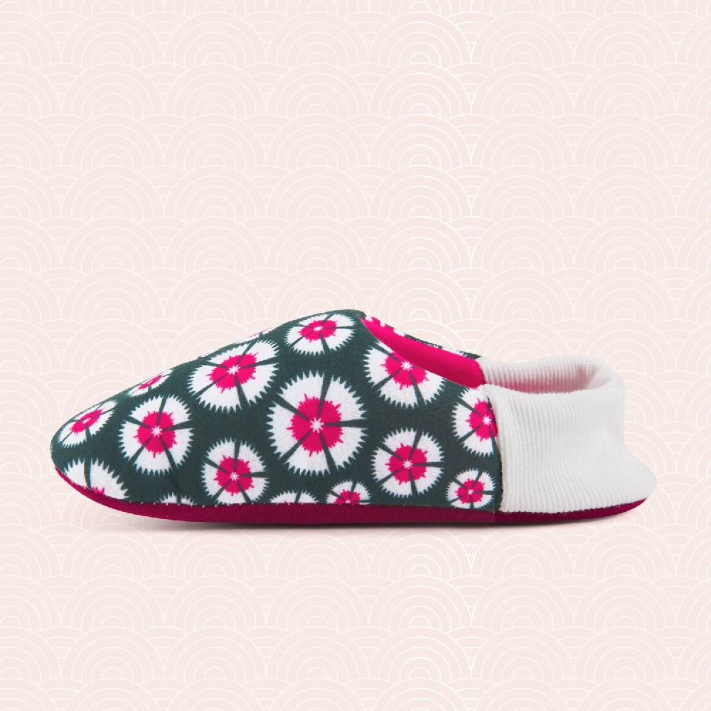Perletti Pantofole Fantasia con Tallone Elasticizzato In Saldo