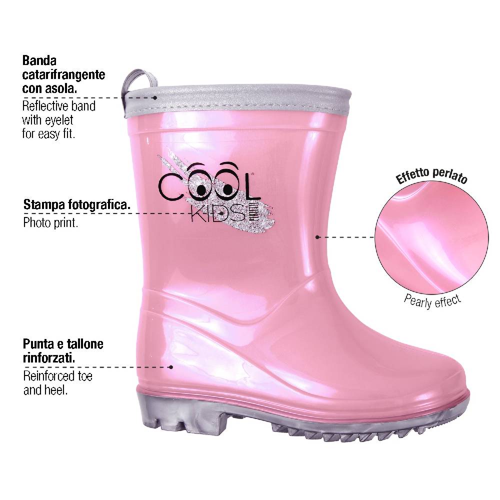 Perletti Stivaletti Rosa Perlato Consegna Veloce