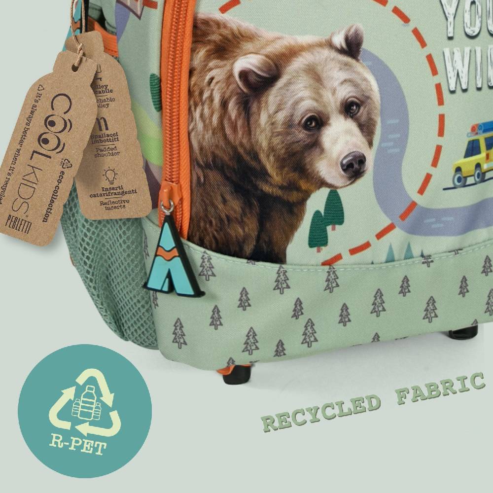 Perletti Trolley Eco con Orso Novità