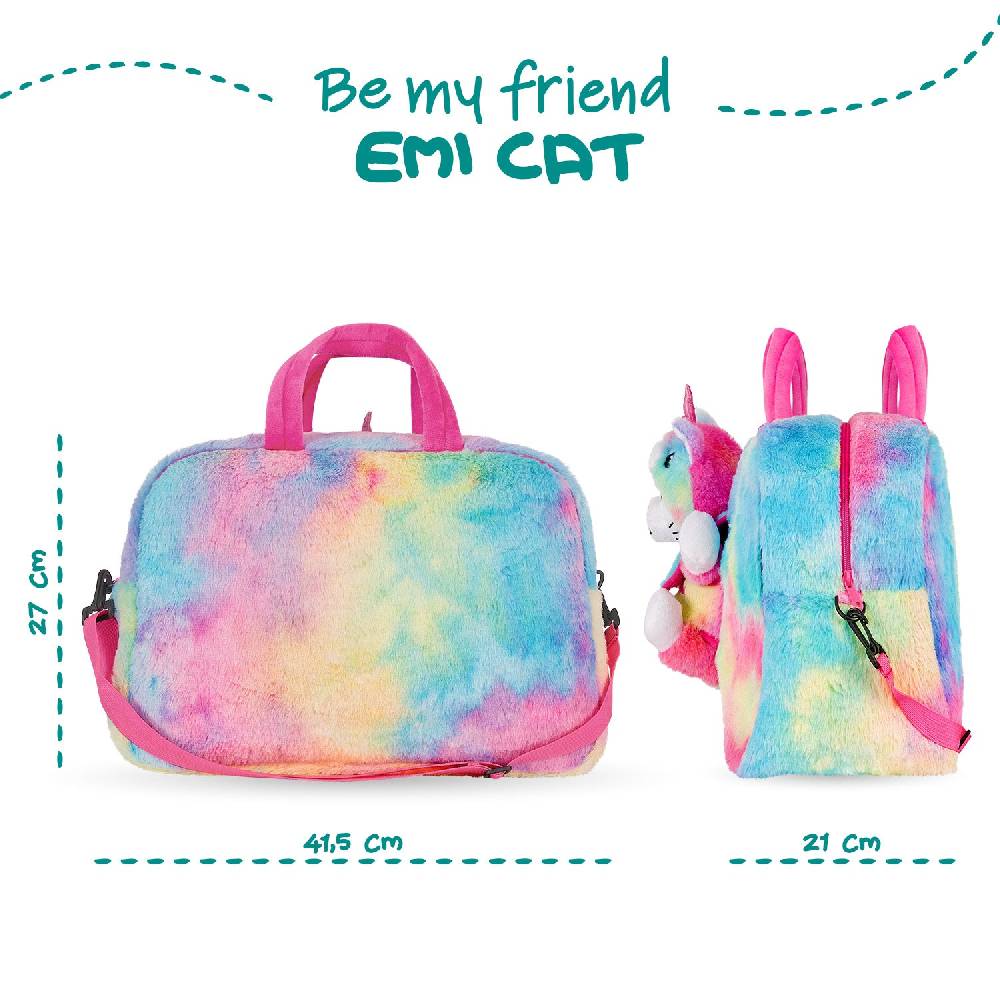 Perletti Borsa Sport con Peluche Kawaii Negozi Online