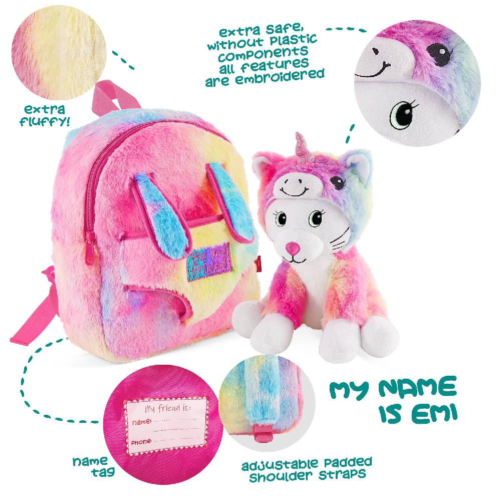 Perletti Zainetto con Peluche Kawaii Acquista Ora