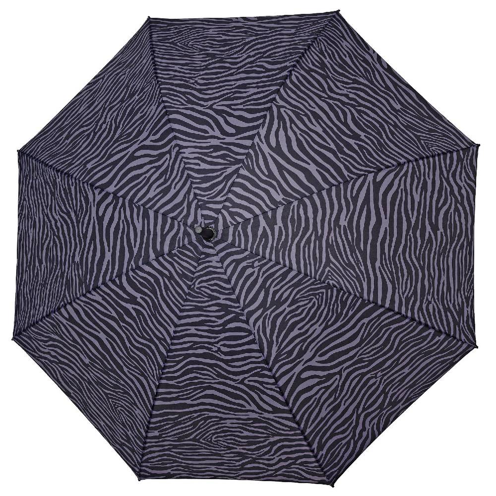 Perletti Ombrello Lungo Animalier Zebrato In Saldo