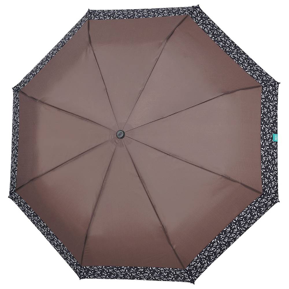 Perletti Ombrello Automatico con Bordo Floreale In Linea