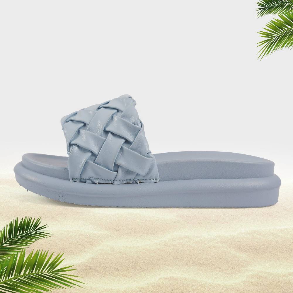 Perletti Ciabatte Fascia Intrecciata Saldi