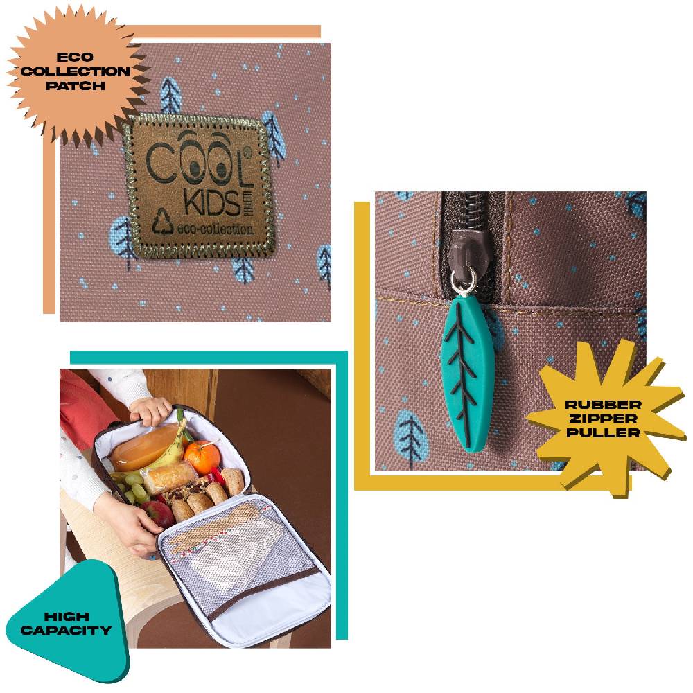 Perletti Borsa Pranzo con Cerbiatto e Gufo Promozione