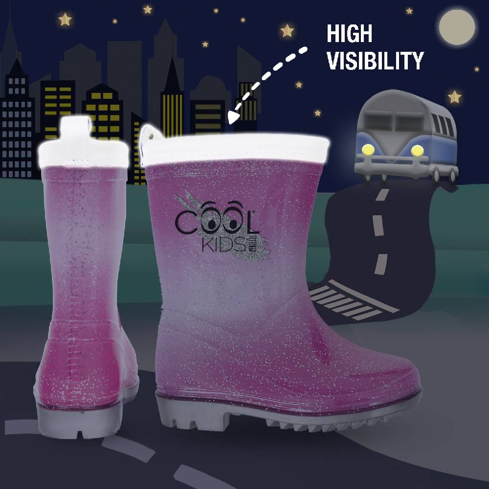 Perletti Stivaletti Rosa Glitter Pezzi Unici