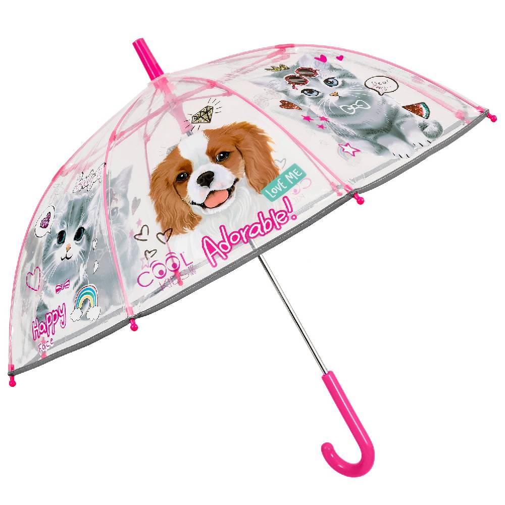 Perletti Ombrello Trasparente Cani e Gatti Online Outlet