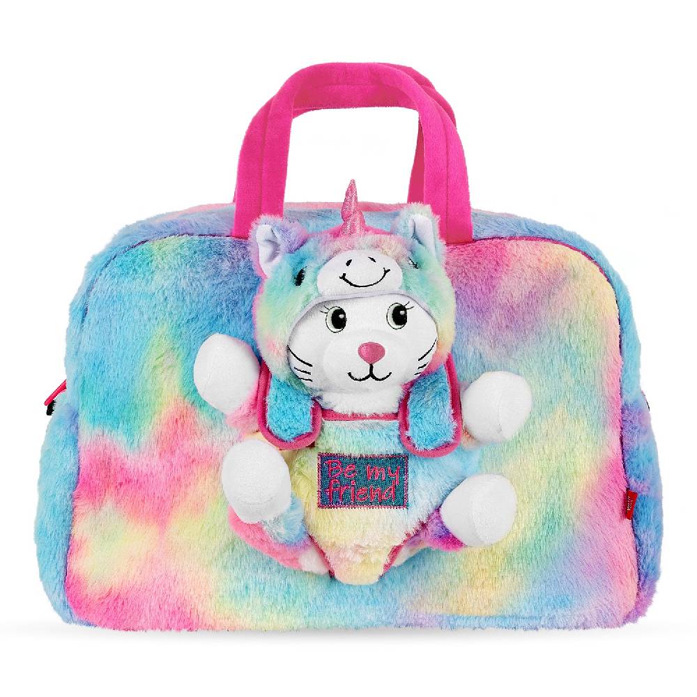 Perletti Borsa Sport con Peluche Kawaii Ritorno libero