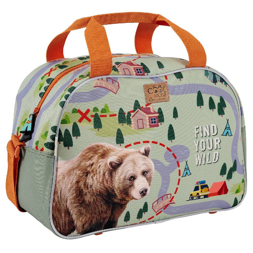 Perletti Borsa Sport Eco con Orso Fino al 65% di sconto