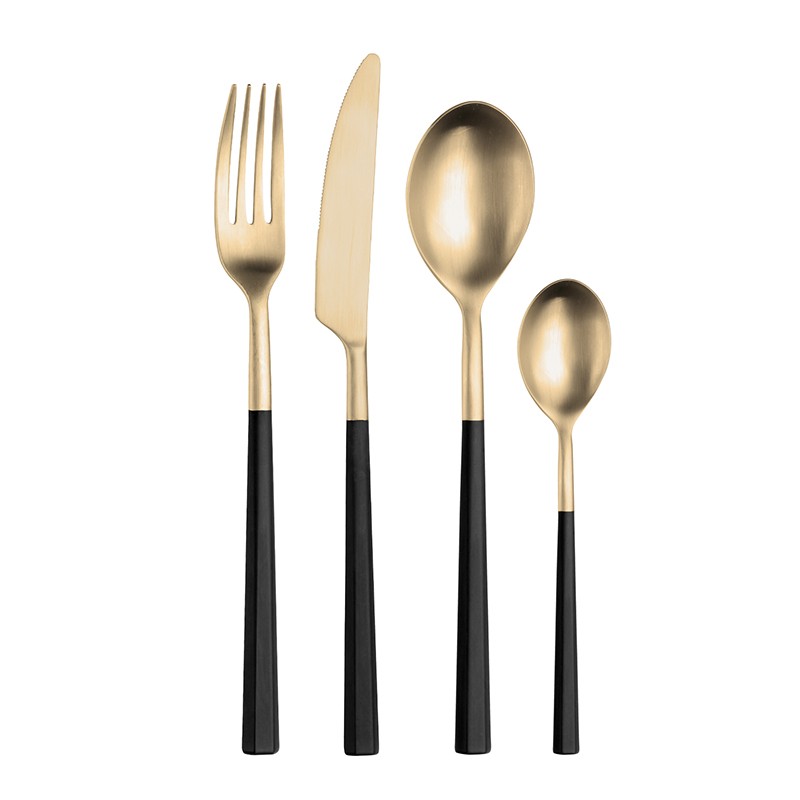 Pintinox Hive » Posate da tavola Black & Honey