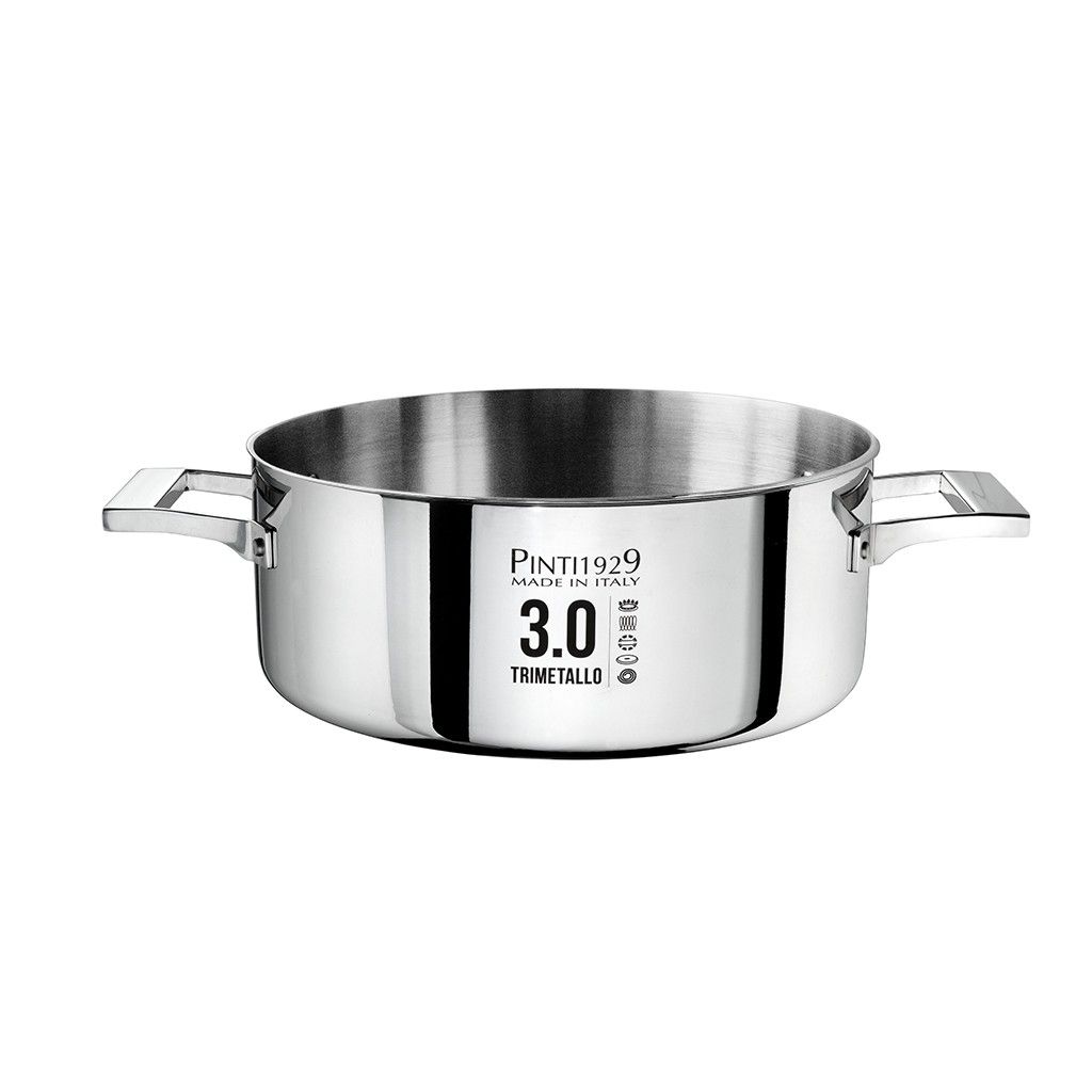 Pintinox 3.0 » Casseruola mezza fonda in trimetallo