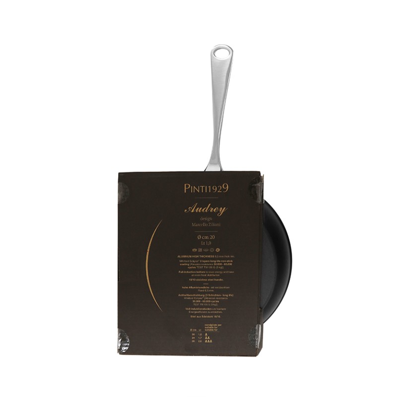Pintinox Audrey» Padelle in alluminio forgiato con rivestimento interno antiaderente Outlet