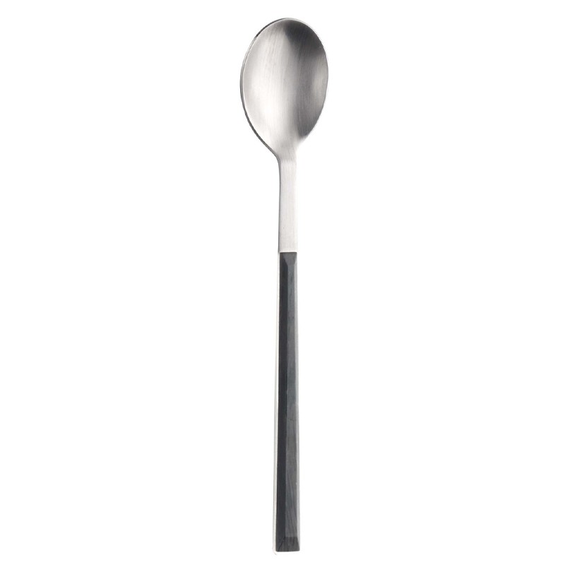 Pintinox Sushi Moka » Cucchiaini satinato con manico ebano Presa