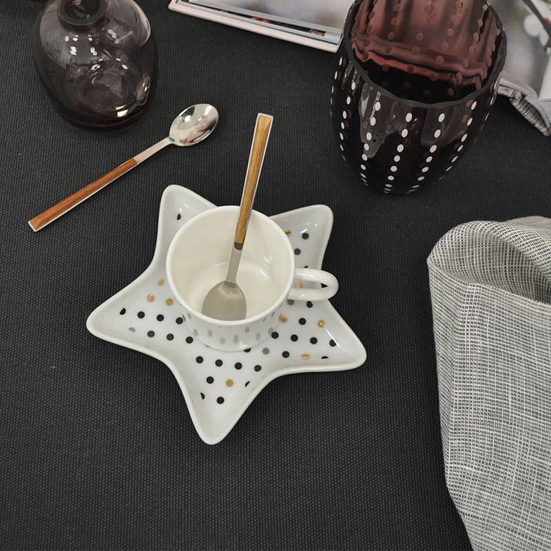 Pintinox Sushi Moka » Cucchiaini satinato con manico ebano Presa