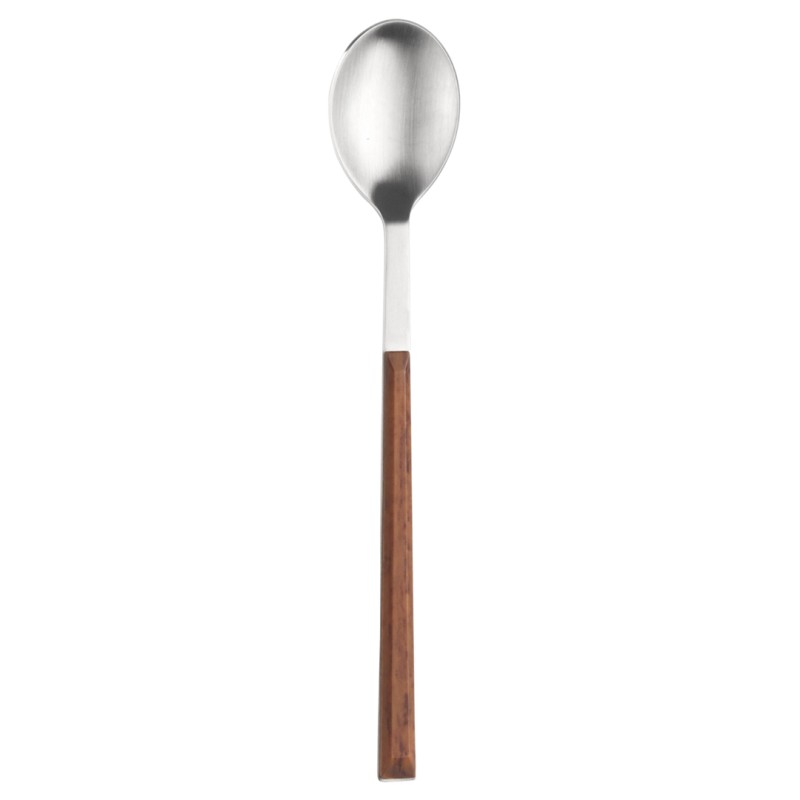 Pintinox Sushi Moka » Cucchiaini satinato con manico mogano Sconto