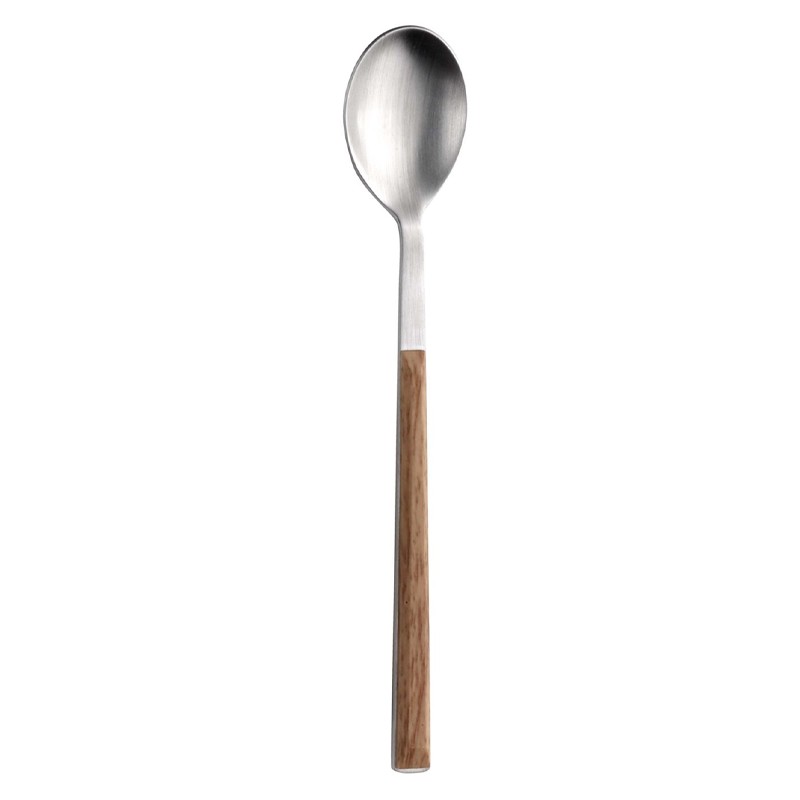Pintinox Sushi Moka » Cucchiaini satinato con manico teak Offerta