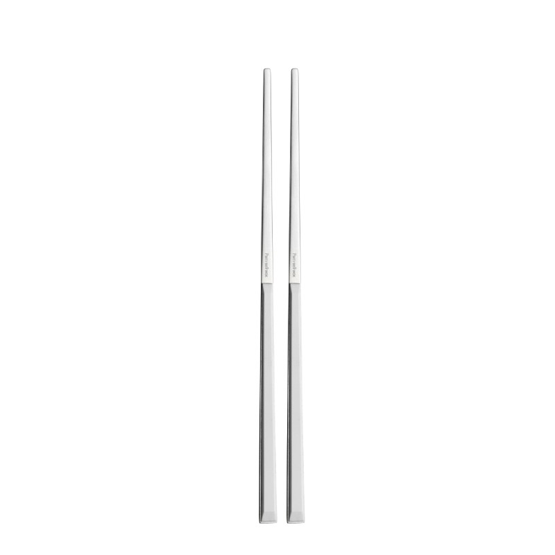 Pintinox Sushi Pro » Set 24 posate da tavola in acciaio satinato con manico bianco Economico