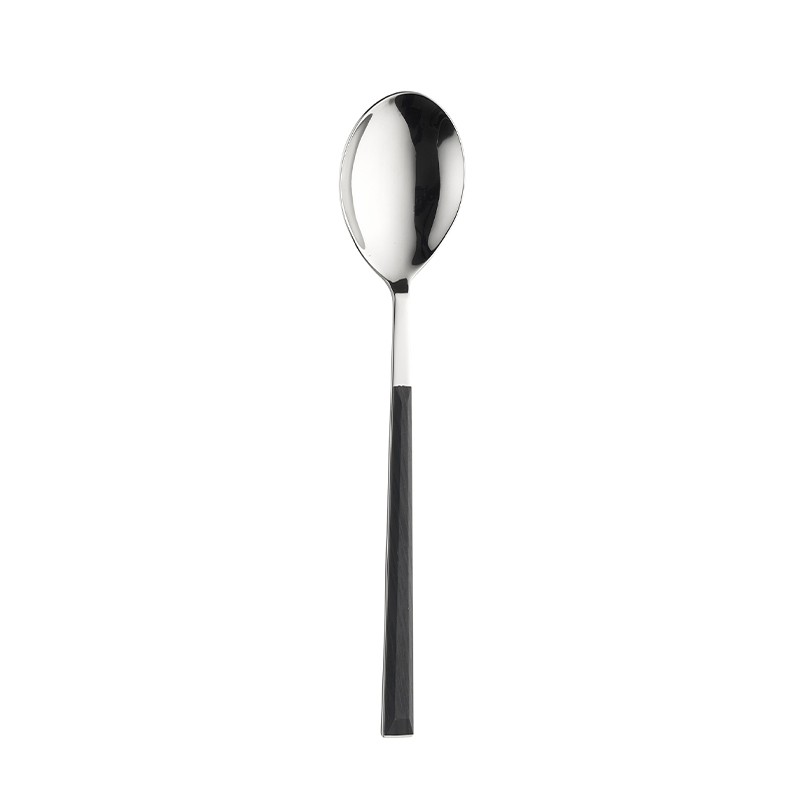 Pintinox Sushi Queen » Set 24 posate da tavola in acciaio lucido con manico ebano Saldi