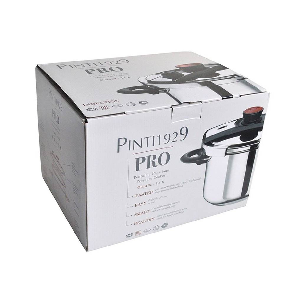 Pintinox PRO » Pentola a pressione 6 litri Consegna Veloce