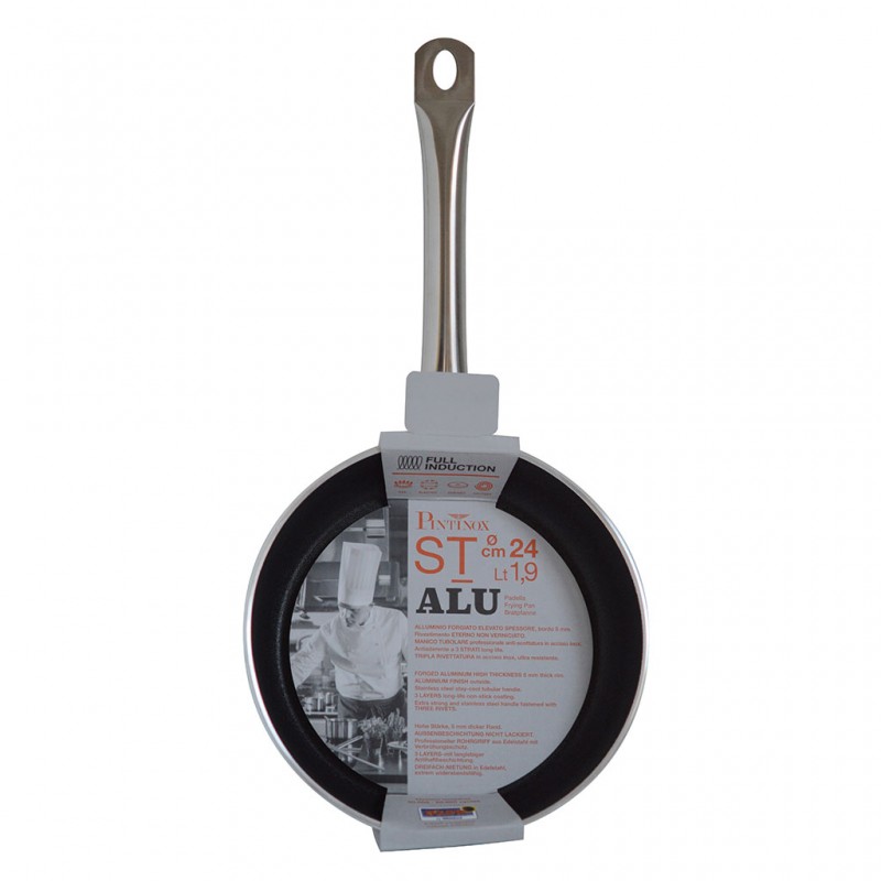 Pintinox ST-alu » Padella in alluminio ad alto spessore con rivestimento antiaderente a 3 strati Shopping Online