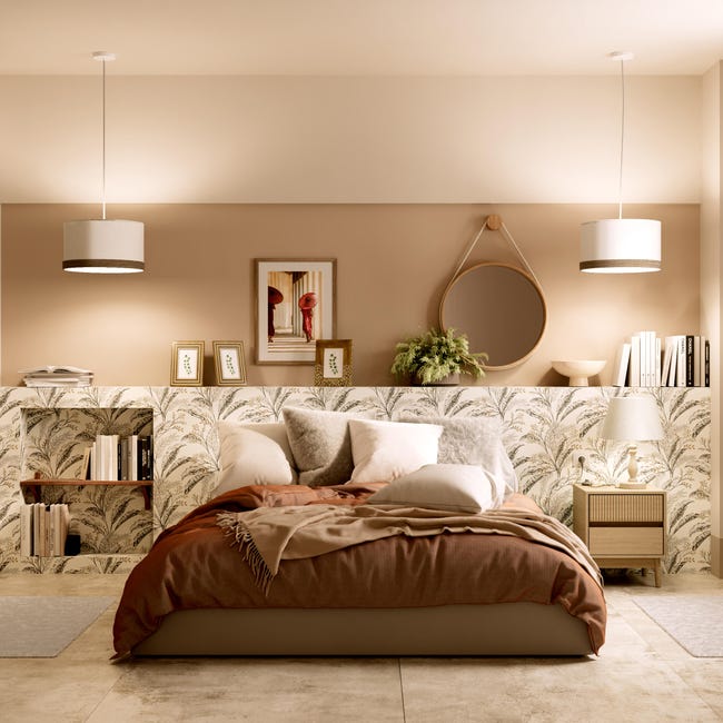 Leroymerlin Cuscino INSPIRE Dolma bianco 45 x 45 cm Nuova