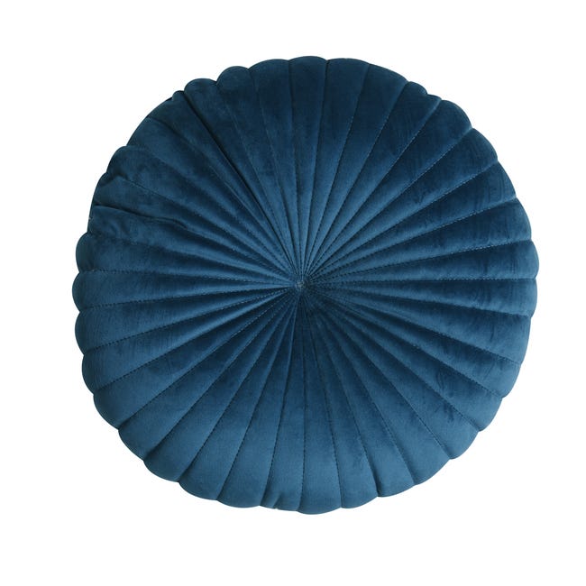 Leroymerlin Cuscino INSPIRE Tony blu Ø 40 cm