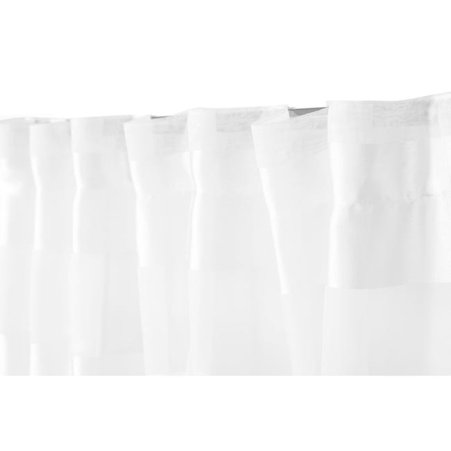 Leroymerlin Tenda Maryline bianco fettuccia e passanti nascosti 140x280 cm Saldi
