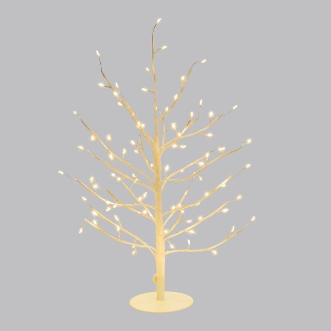 Leroymerlin Albero luminoso 108 lampadine bianco caldo H 45 cm Vendita Calda