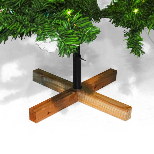 Leroymerlin Comet - Albero di Natale con luci LED e pigne ø110 x 210H 1200 rami e 60 pigne Vendite Flash