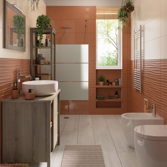 Leroymerlin Scaldasalviette ad acqua calda DE'LONGHI KIARA bianco interasse 450 mm L 50 x H 120 cm In Saldo