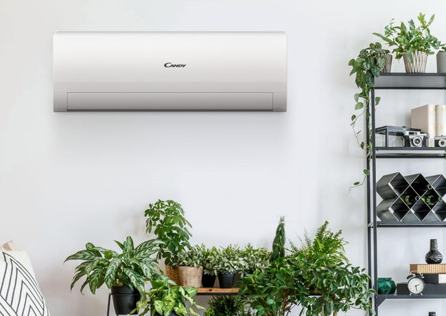 Leroymerlin Condizionatore a muro monosplit CANDY Candy Pura 12000 BTU classe A++ Moda