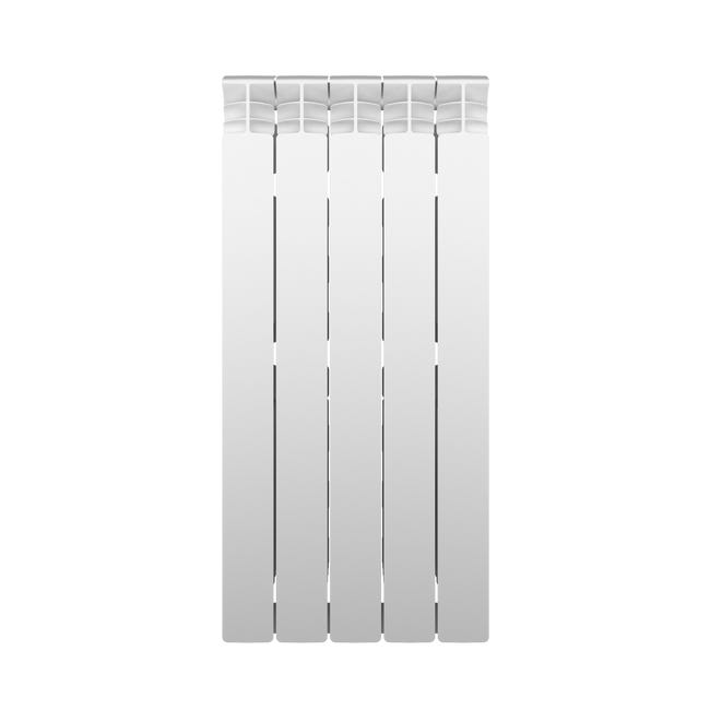 Leroymerlin Radiatore acqua calda EQUATION ALURAD in alluminio 5 elementi interasse 800 mm bianco 2025
