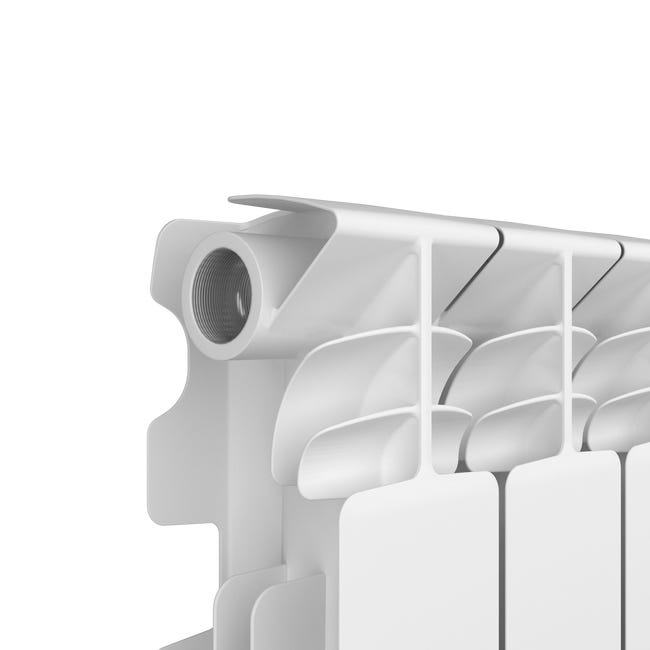 Leroymerlin Radiatore acqua calda EQUATION ALURAD in alluminio 5 elementi interasse 800 mm bianco 2025