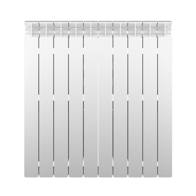 Leroymerlin Radiatore acqua calda EQUATION ALURAD in alluminio 10 elementi interasse 800 mm bianco Qualità