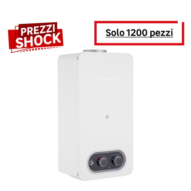Leroymerlin Scaldabagno a gas metano BOSCH Therm 4000 10 23 10 l/min