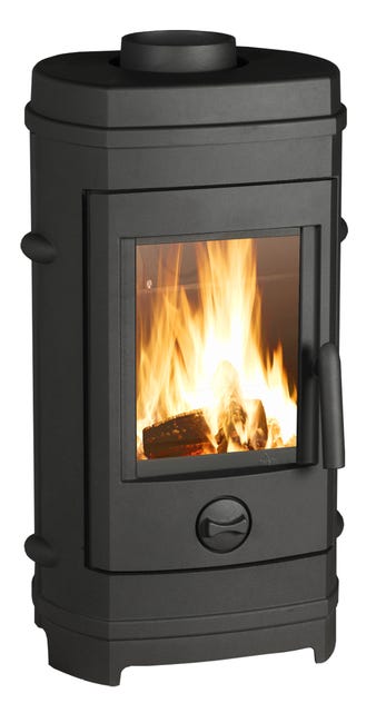 Leroymerlin Stufa a legna INVICTA Remilly 7 kW antracite Moda