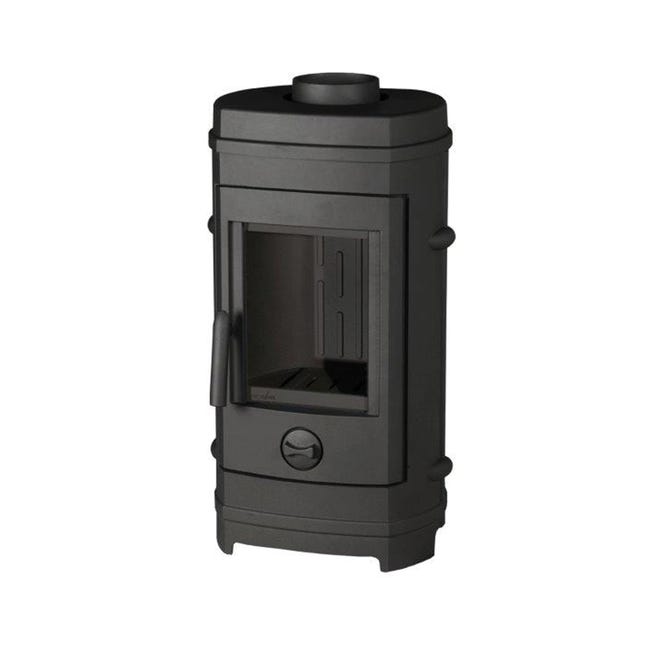 Leroymerlin Stufa a legna INVICTA Remilly 7 kW antracite Moda
