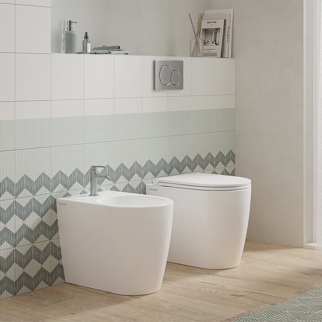 Leroymerlin Copriwater a d dedicato per serie sanitari Vogue duroplast bianco Qualità